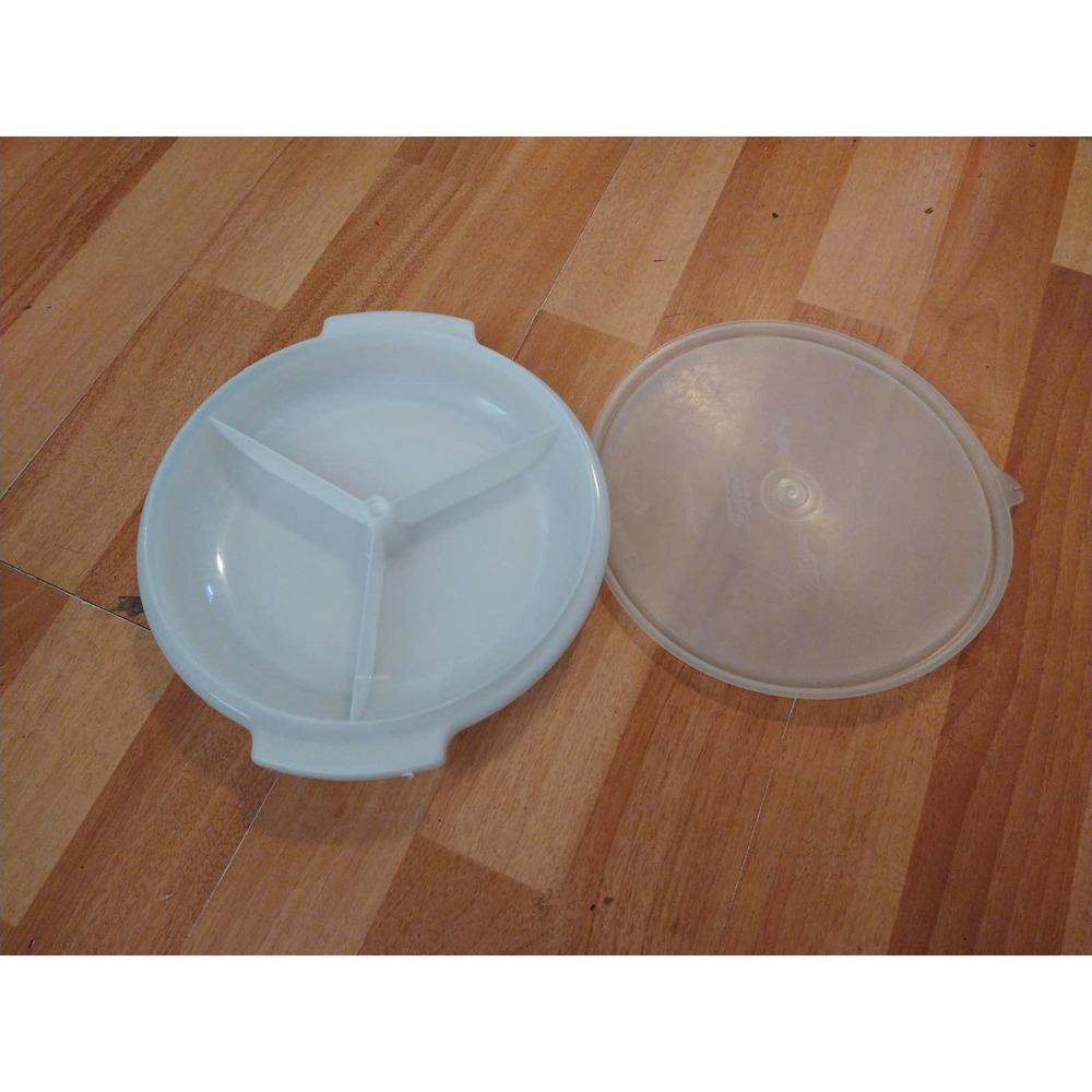 Divided Tupperware container 1990s